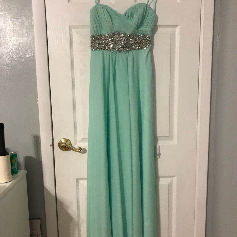 Pastel Green Dress